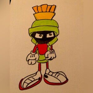 Cartoon Character Canvas Art